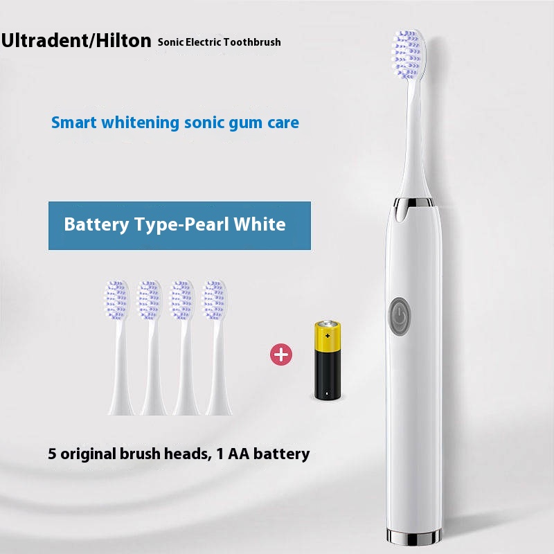 White Battery 1 Gear 5 Heads