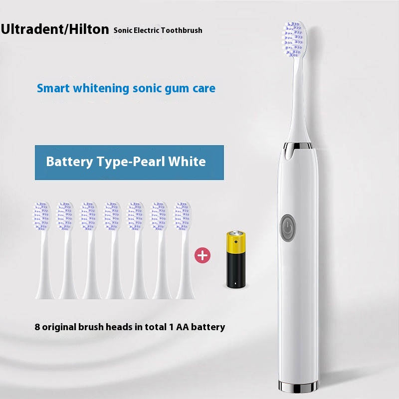 White Battery 1 Gear 8 Head