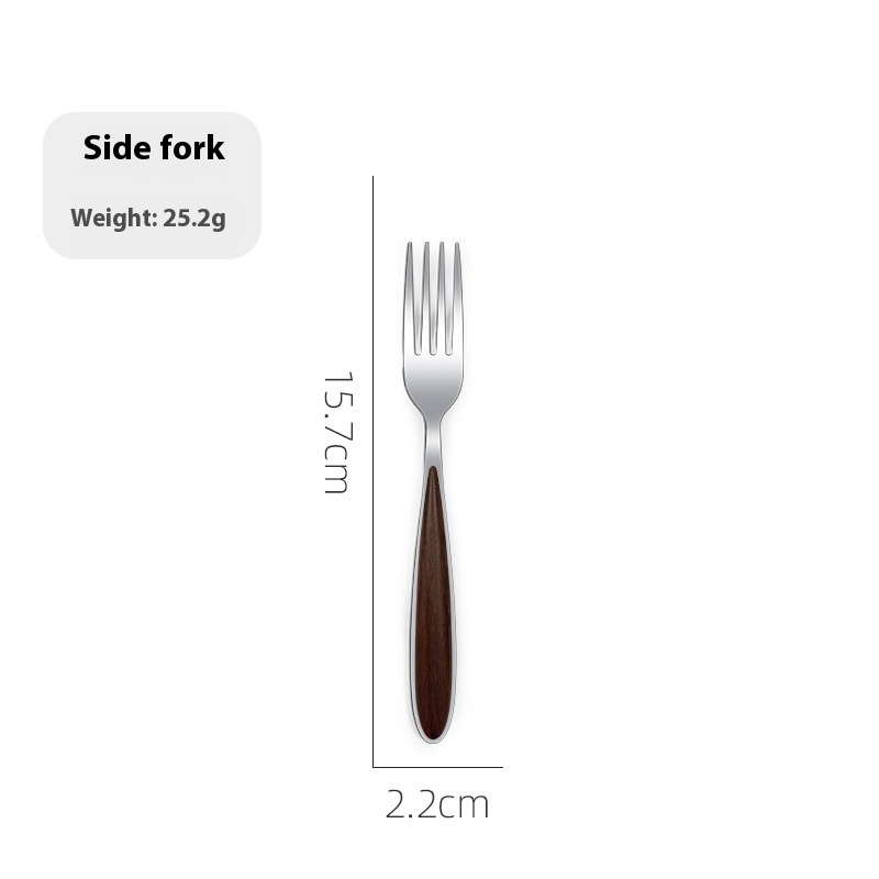 Rosewood Wood Grain Fork