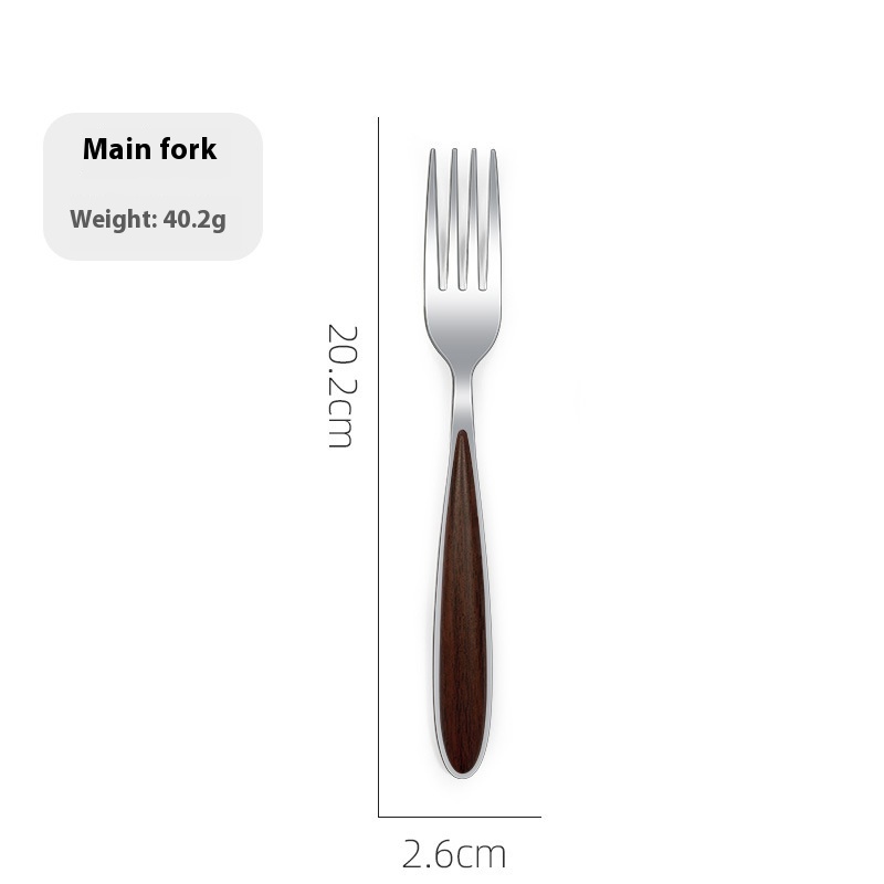 Rosewood Grain Dinner Fork