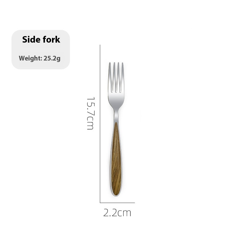 Oak Wood Grain Fork