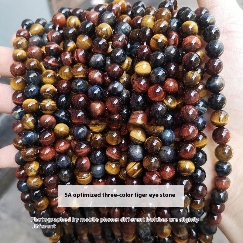 5A tricolor tiger eye stone