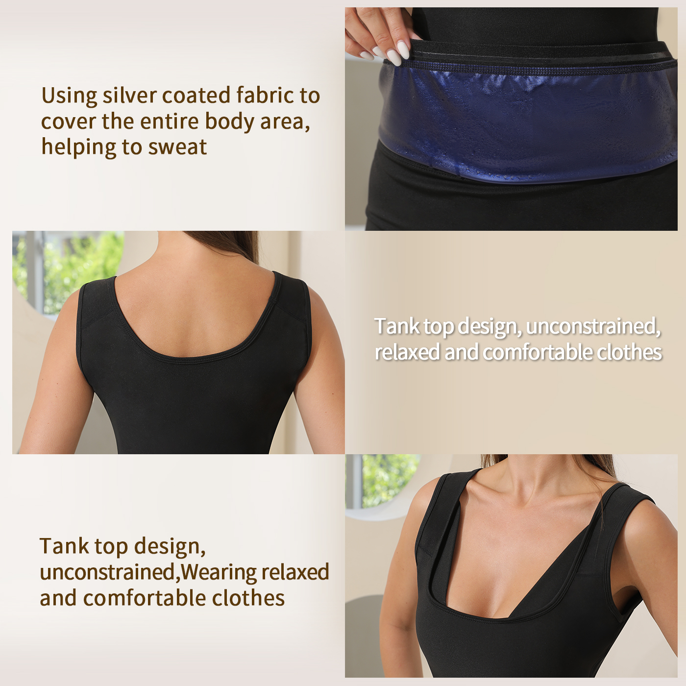 Women's Sweatshirt Shapewear for Yoga and Running