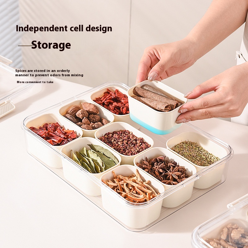 Camping Picnic Fruit Compartment Storage Box