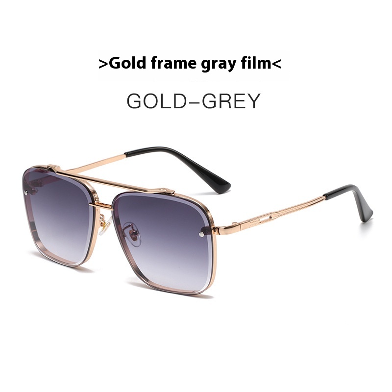 Gold Frame Gradient Gray