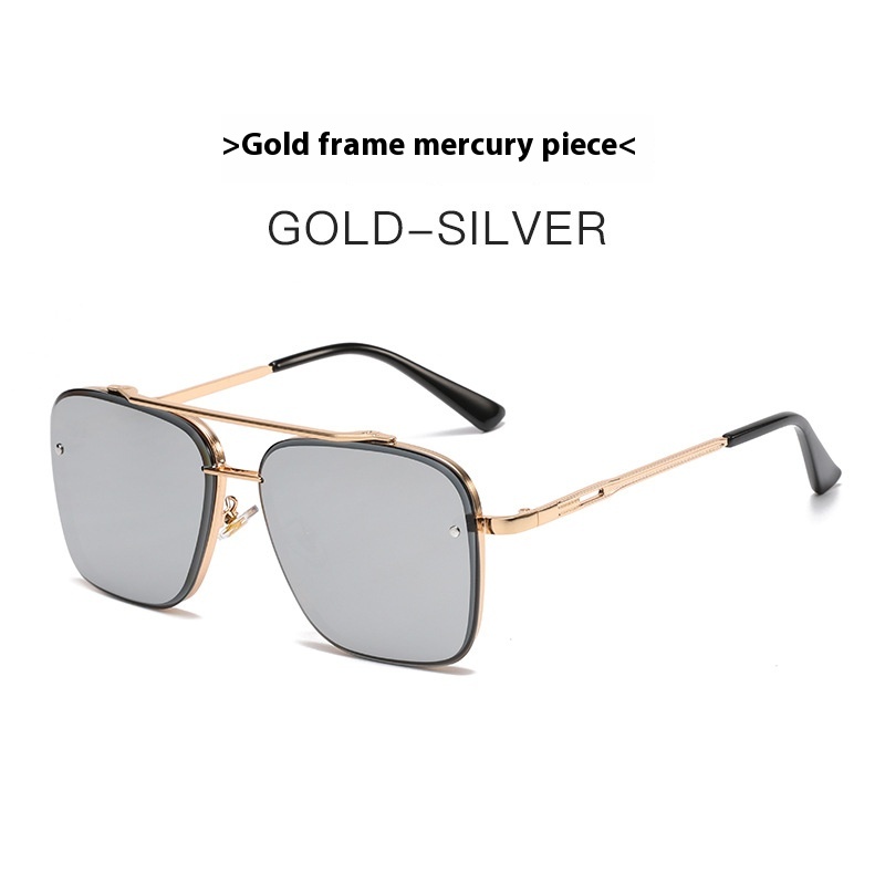 Gold Frame White Mercury