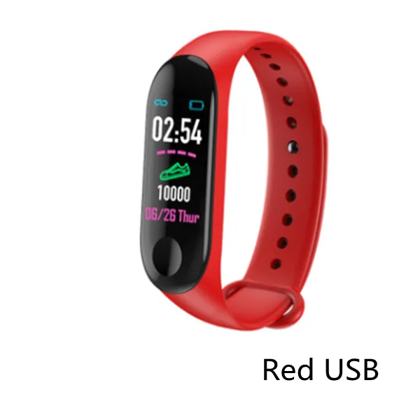 Compatible With , Smart Bracelet Heart Rate And Blood Pressure Exercise Meter Step Information Push Smart Reminder Color Bracelet – image 9