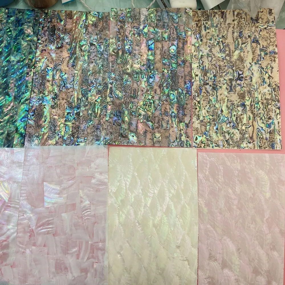 Shell Paper Back Sticky Abalone Shell Furniture Wallpaper Jewelry Box Phone Case Nail DIY Material Wholesale