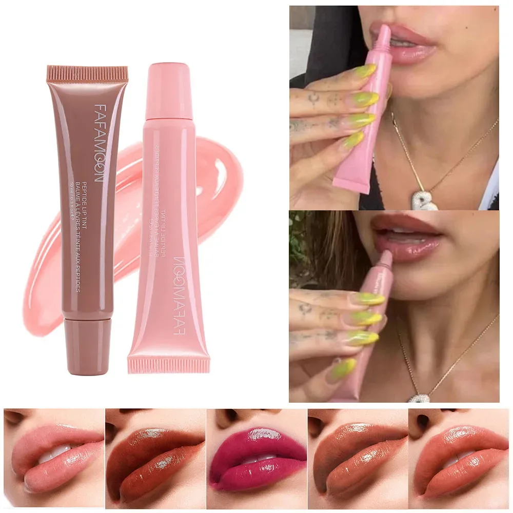 Glossy Lip Glaze Waterproof Long Lasting Lip Gloss Mirror