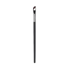 Single Flat Head Oblique Angle Eye Beauty Brush - Sickle Brush Black - View 1