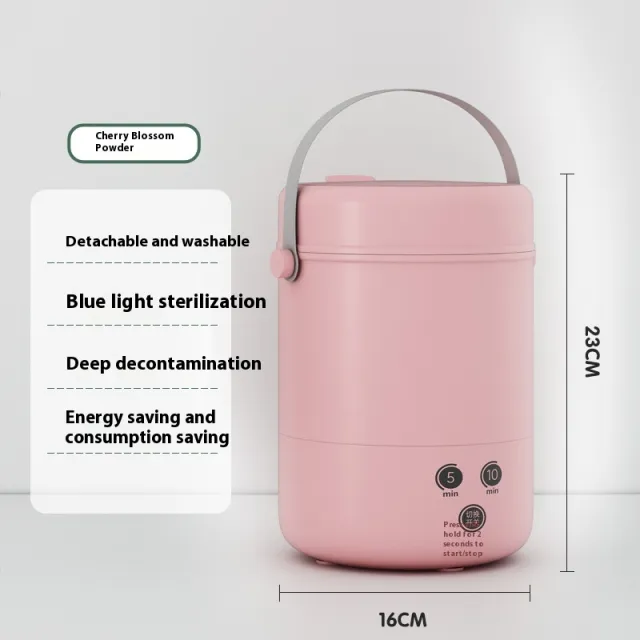 Portable Mini Turbo Automatic Washing Machine Cherry Powder - Shop at LoveMi
