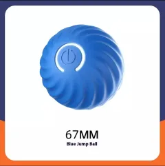 Pet Dog Rubber Ball Toys For Dogs Resistance To Bite Dog Chew Toys Puppy Pets Dogs Training Products - Blue 67Mm - View 1