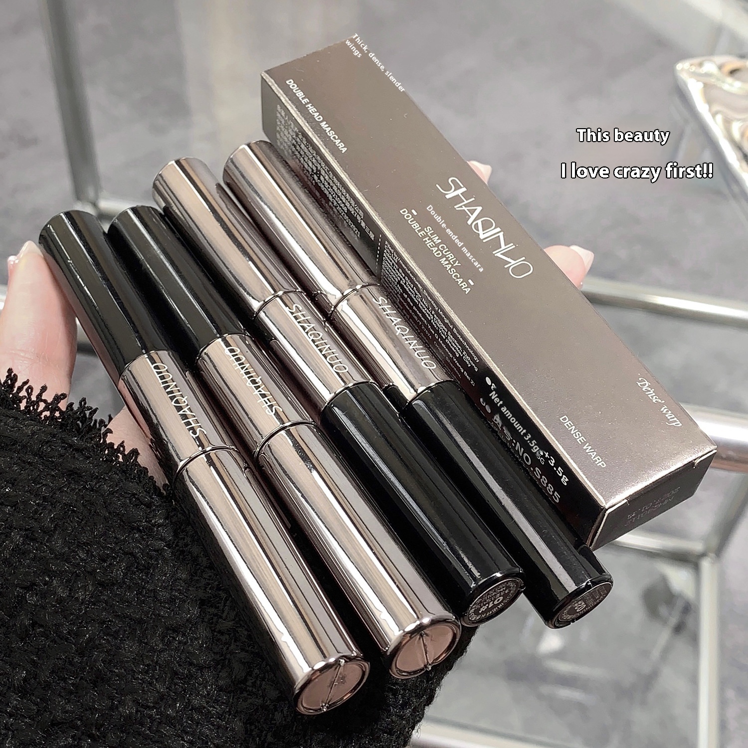 Long Curling Double-headed Mascara Long Makeup