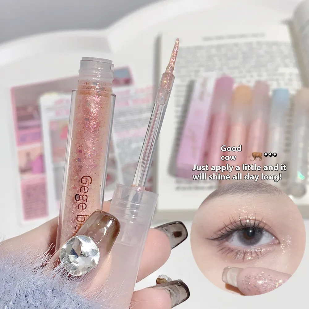 Gogo Bear Gem Tears Liquid Eye Shadow Waterproof Shimmering Powder Sequins