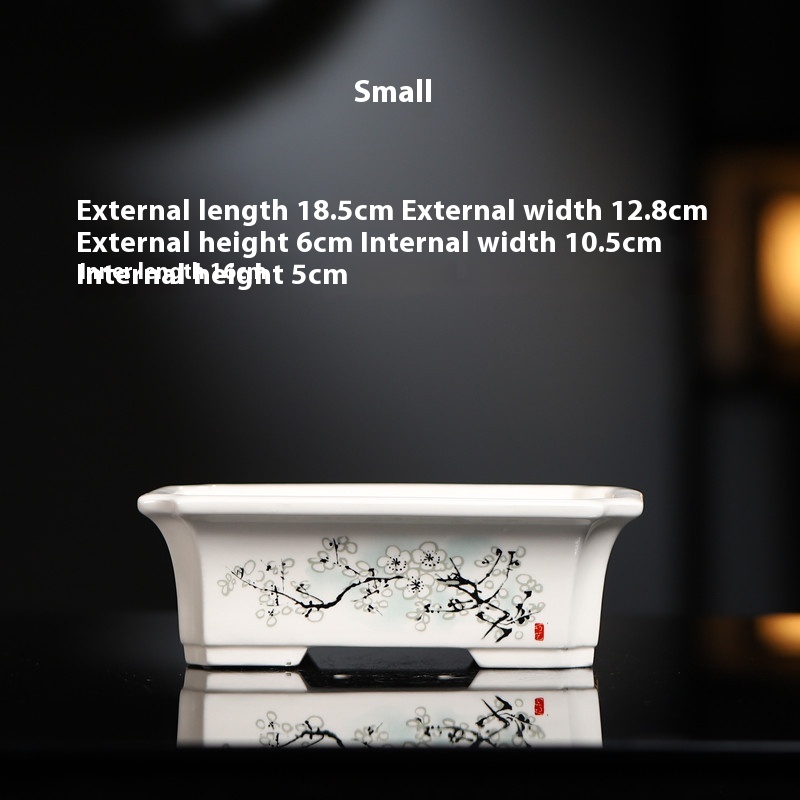 Ink plum blossom Chamfer