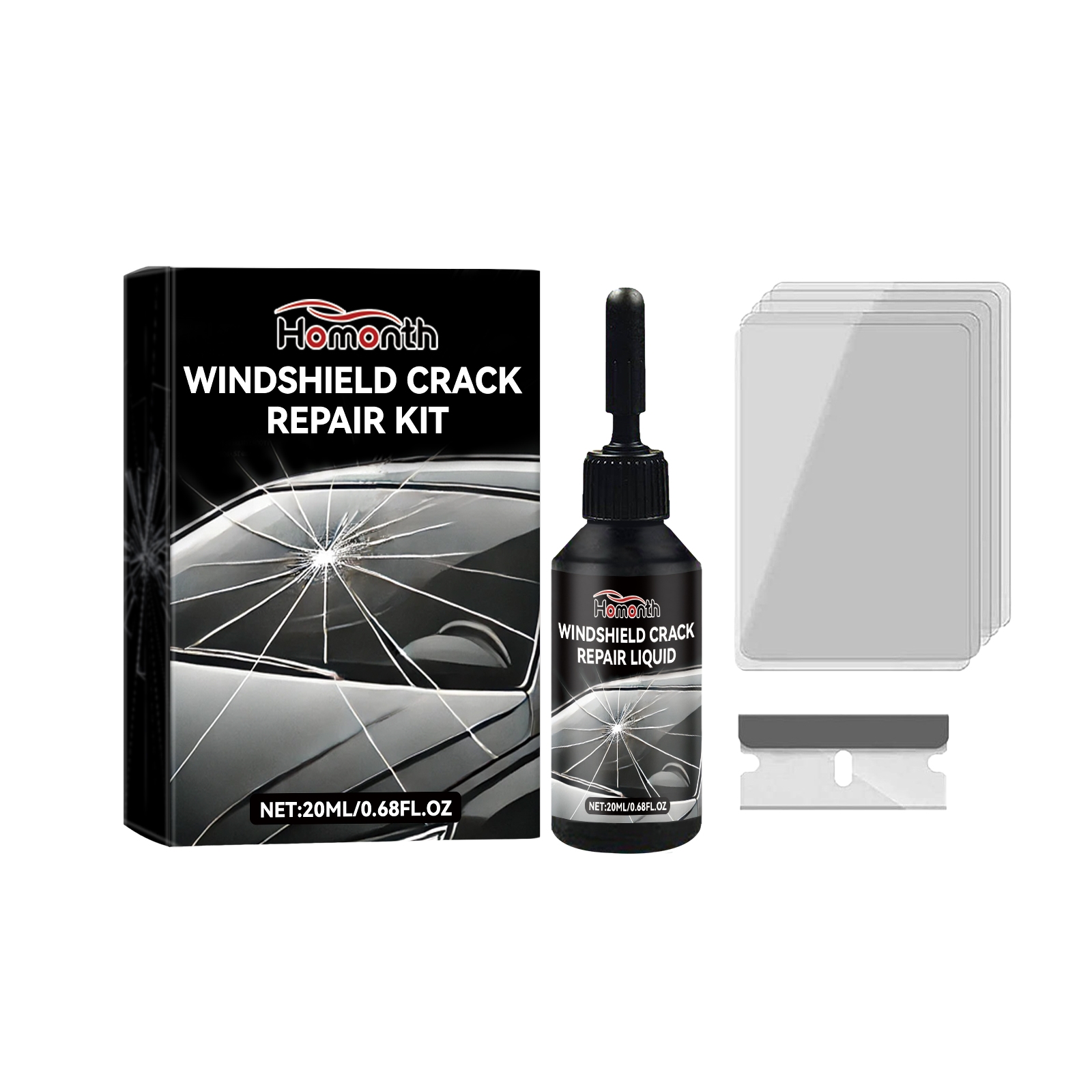 Windshield Crack Repair Kit