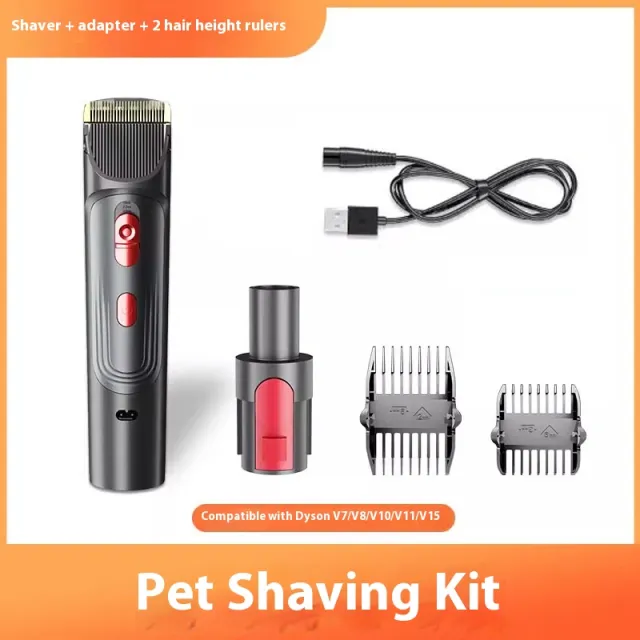 Full Series Dogs And Cats Hair Suction Head Accessories Comb Suit Pet Shaver Suit 4 - Shop at LoveMi