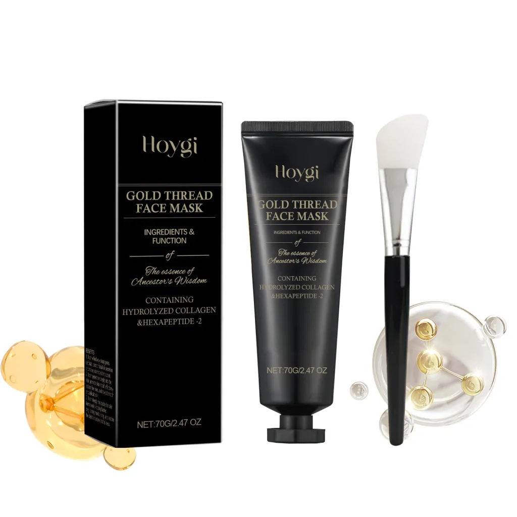 Gold Thread Face Mask - Facial Mask