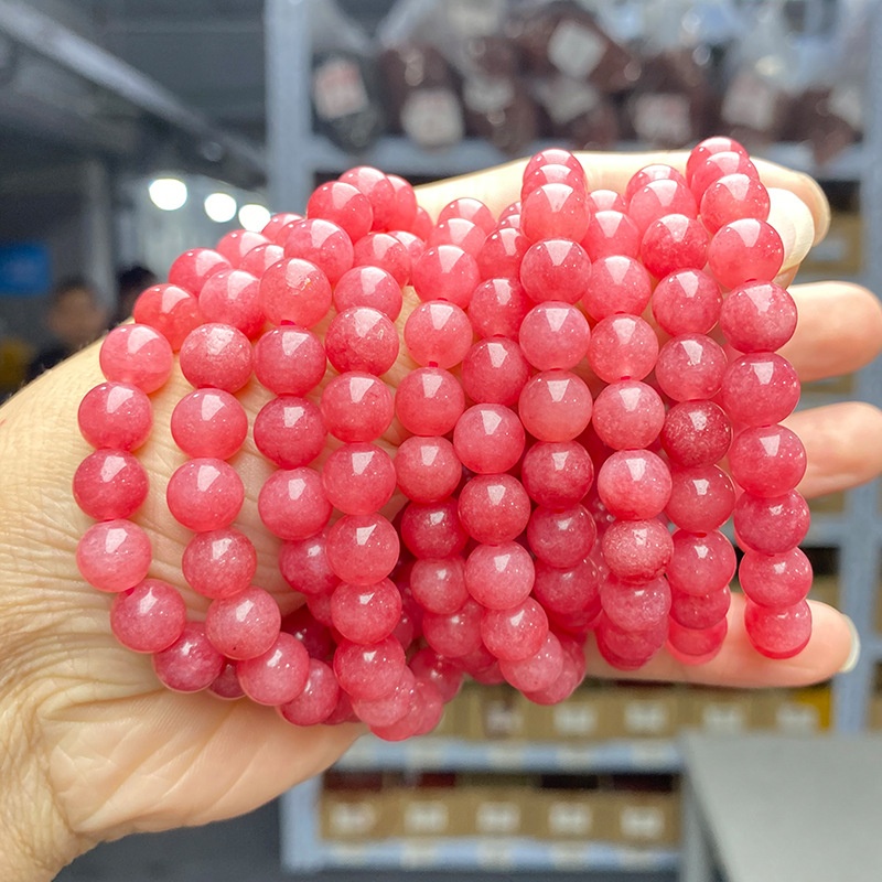 Rhodochrosite Color Bracelet