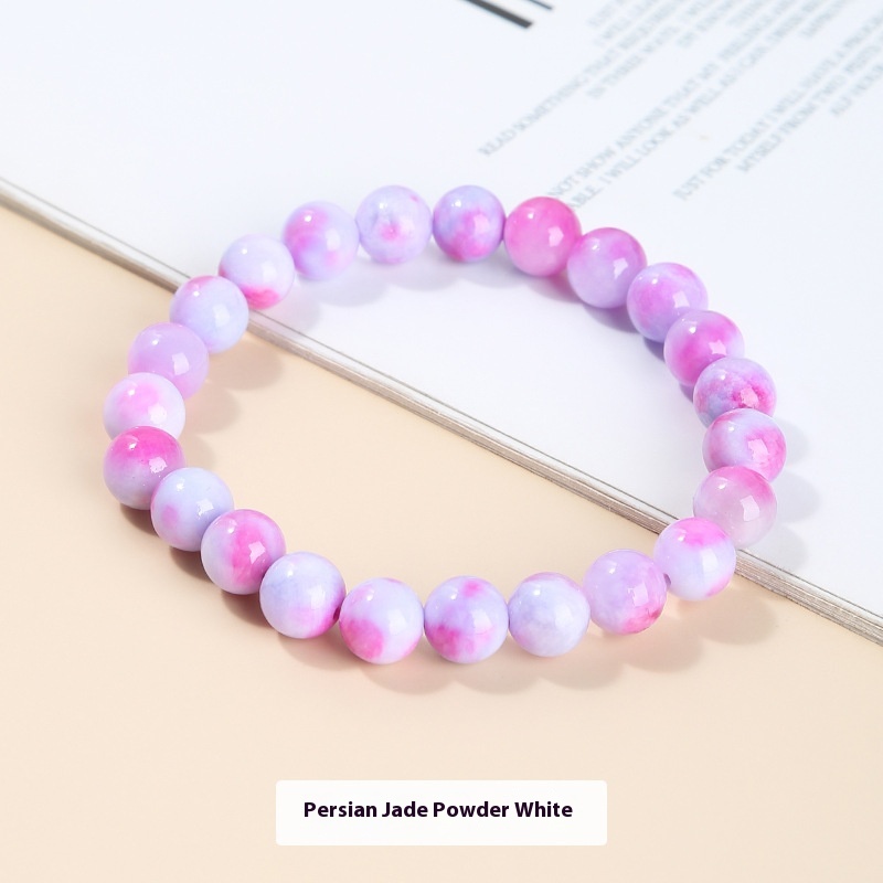 Pink White Bracelet