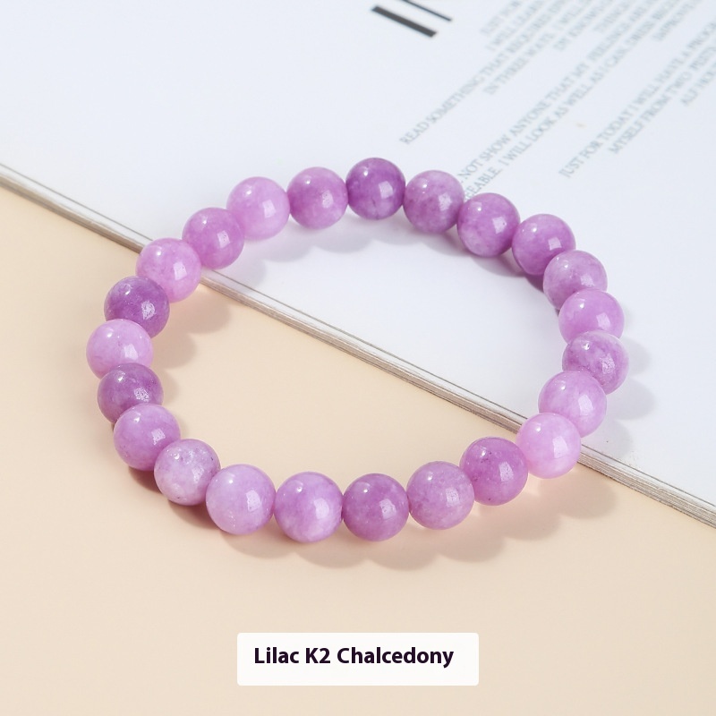 Lilac Chalcedony Bracelet