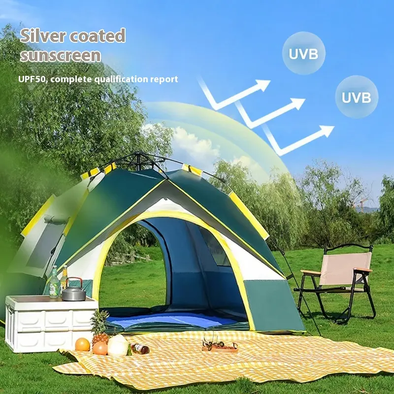 Tent Outdoor Camping 3-4 People Automatic Quickly