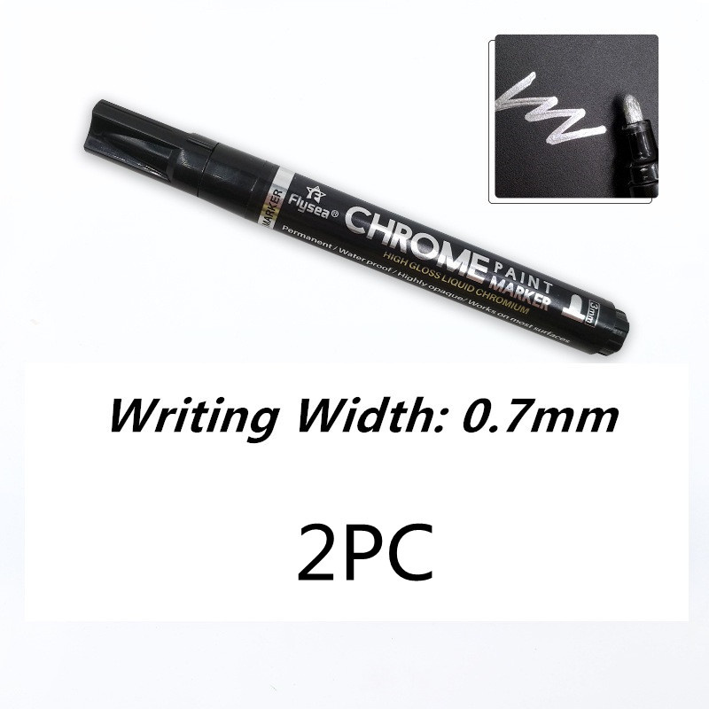 Silver Writing Width 0.7mm 2PC