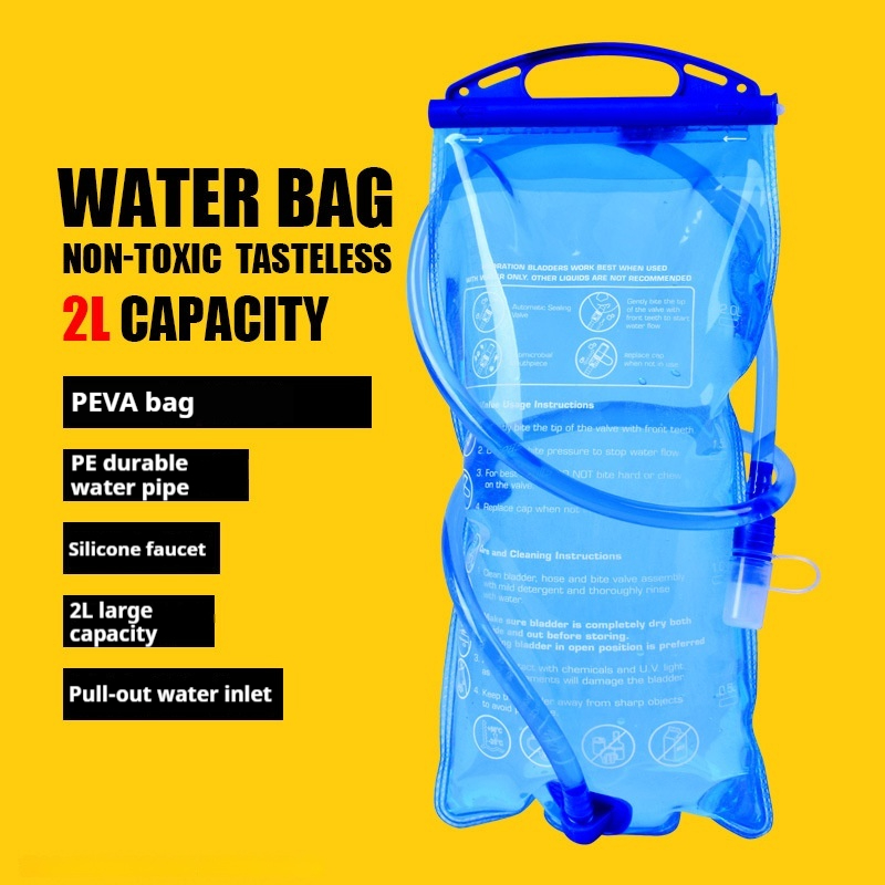Outdoor Sports 15L Portable Thickened Riding Running Climbing Portable Water Bag 2L