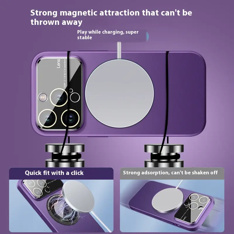 Large Window Goggles Phone Case Magnetic Suction