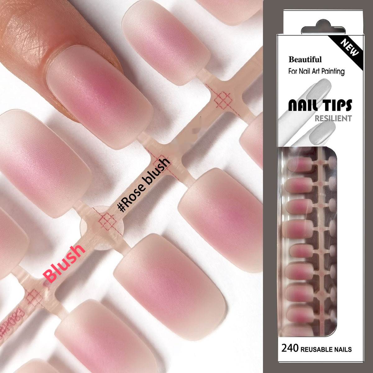 01 Rose Blush 240 Pieces