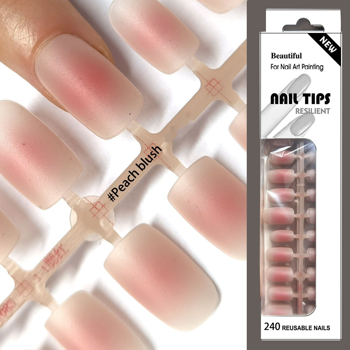 03 Peach Blush 240 Pieces