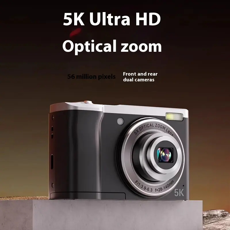5K HD Shooting Digital Camera Optical Zoom