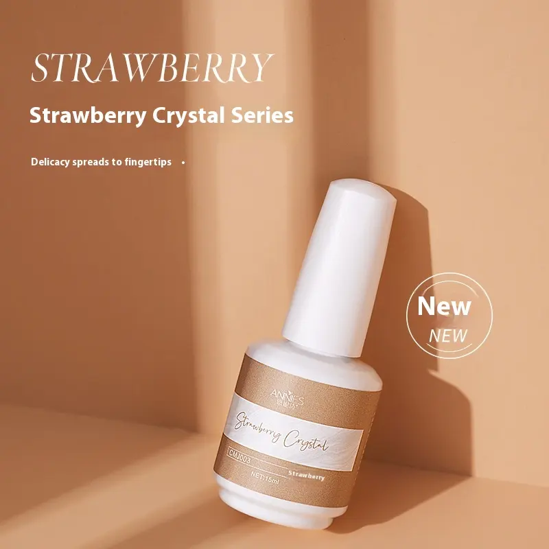 Ice Transparent Nude Color Gel Nail Polish