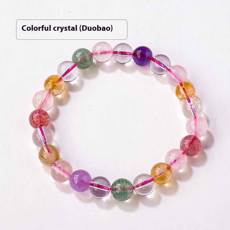 8mm Colorful Crystal Duobao