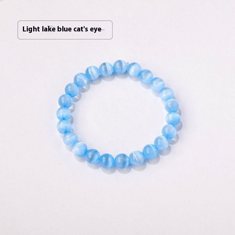 8mm Light Aqua Blue Opal