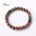 8Mm Blue Crystal Garnet