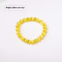 8Mm Bright Yellow Opal