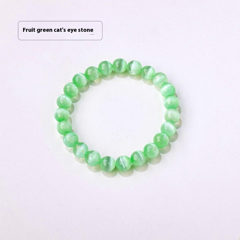 8mm Fruit Green Opal