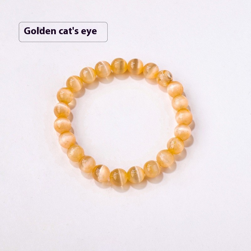 8mm Golden Yellow Opal