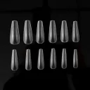 504Pcs Ballet Nail Tip Frosted