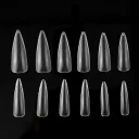 504Pcs Water Drop Long Tip