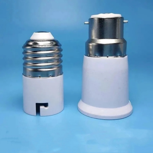 LED լամպի պատրոնի փոխակերպիչ ադապտեր E27/B22