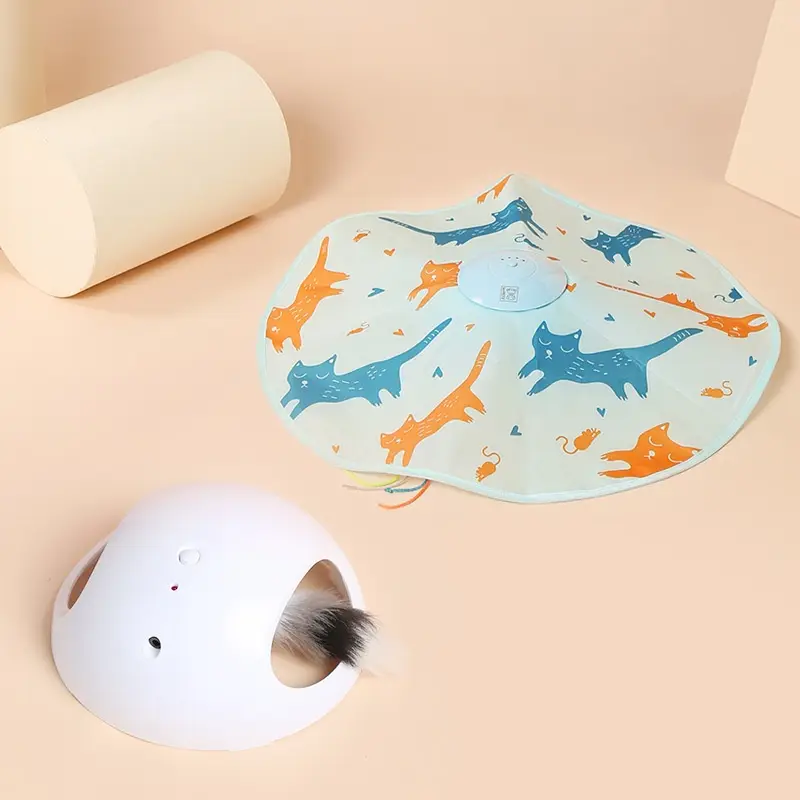 Cat Toy Cat Teaser Self-Hi Turntable Electric Toy