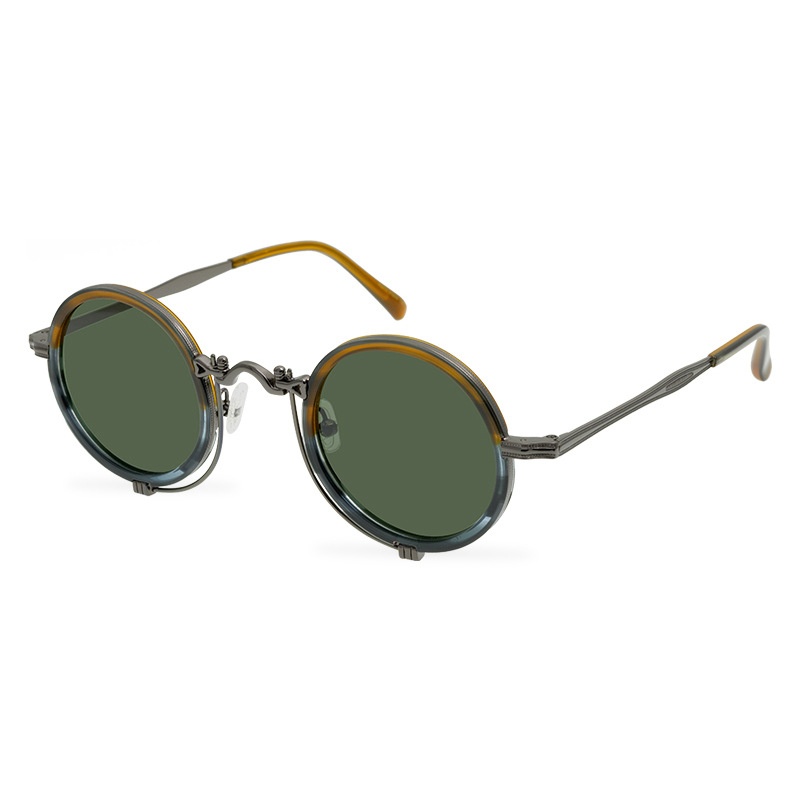 Circular Retro Polarized Sunglasses Artistic Republic Of China