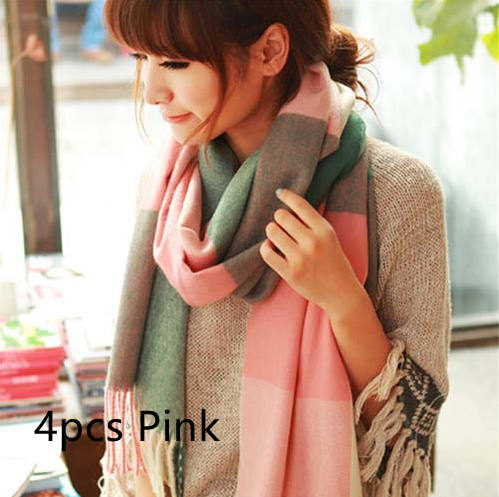 4pcs Pink