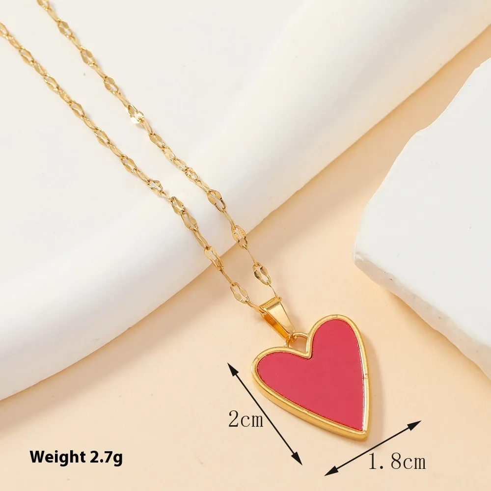 Single Pendant Fashion Stainless Steel Casting Ornament Drops Of Oil - 131 Pendant