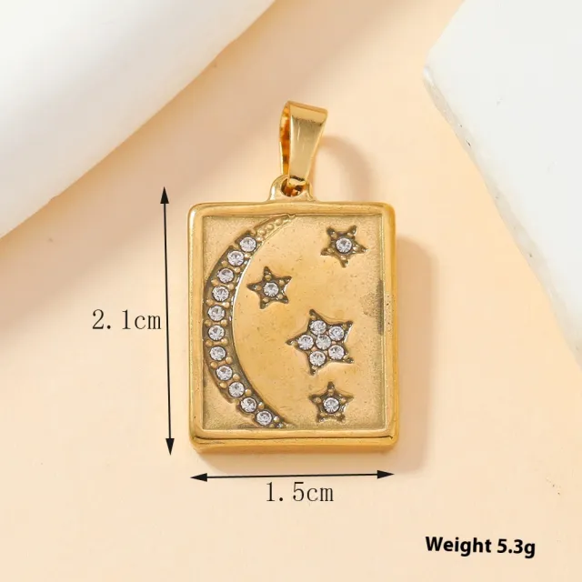 Single Pendant Stainless Steel Cast Ornament Fashion Flowers 295 Models - Shop at LoveMi