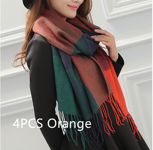 4pcs Orange