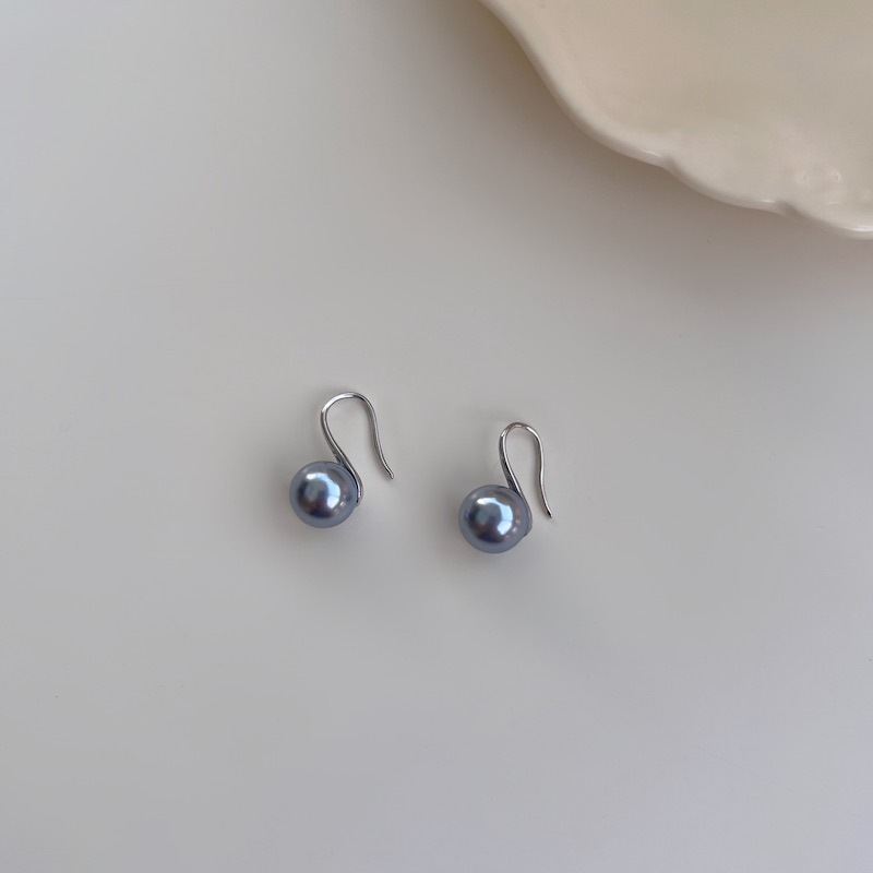 14mm grey pearl silver