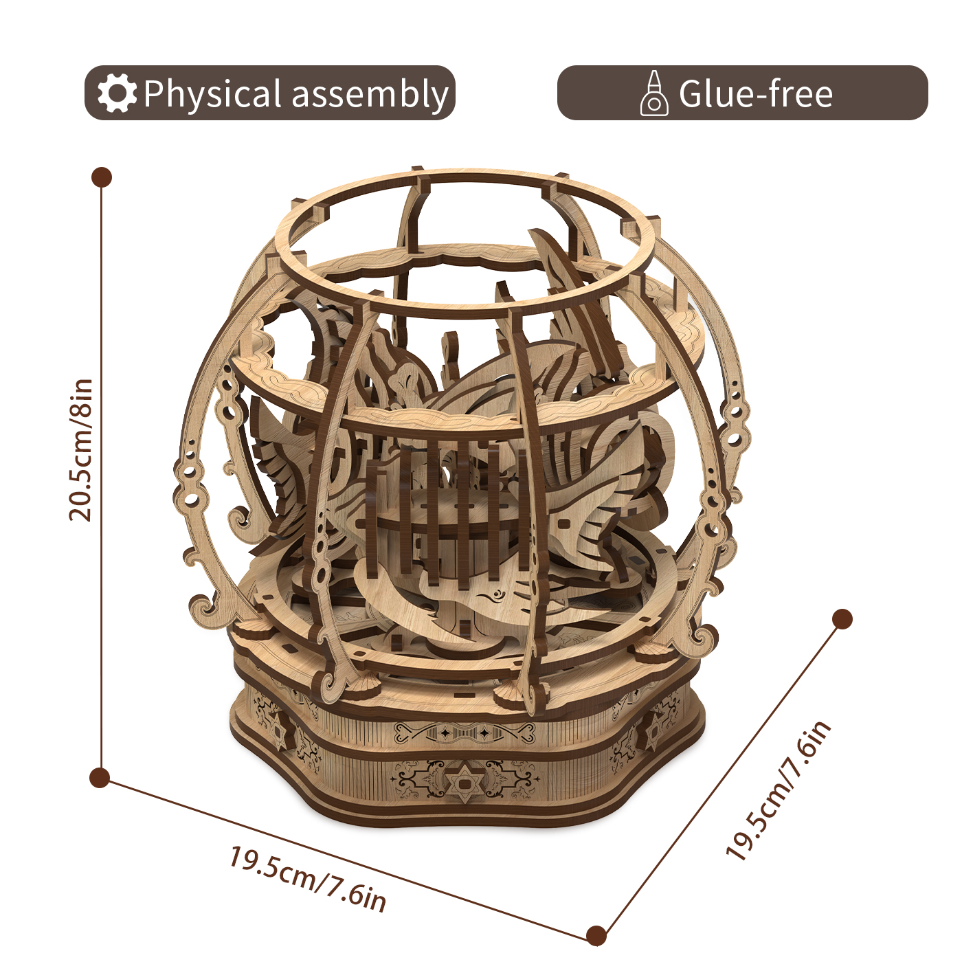 Oak Oasis Puzzle Toys. A picture showing a puzzle toy product.